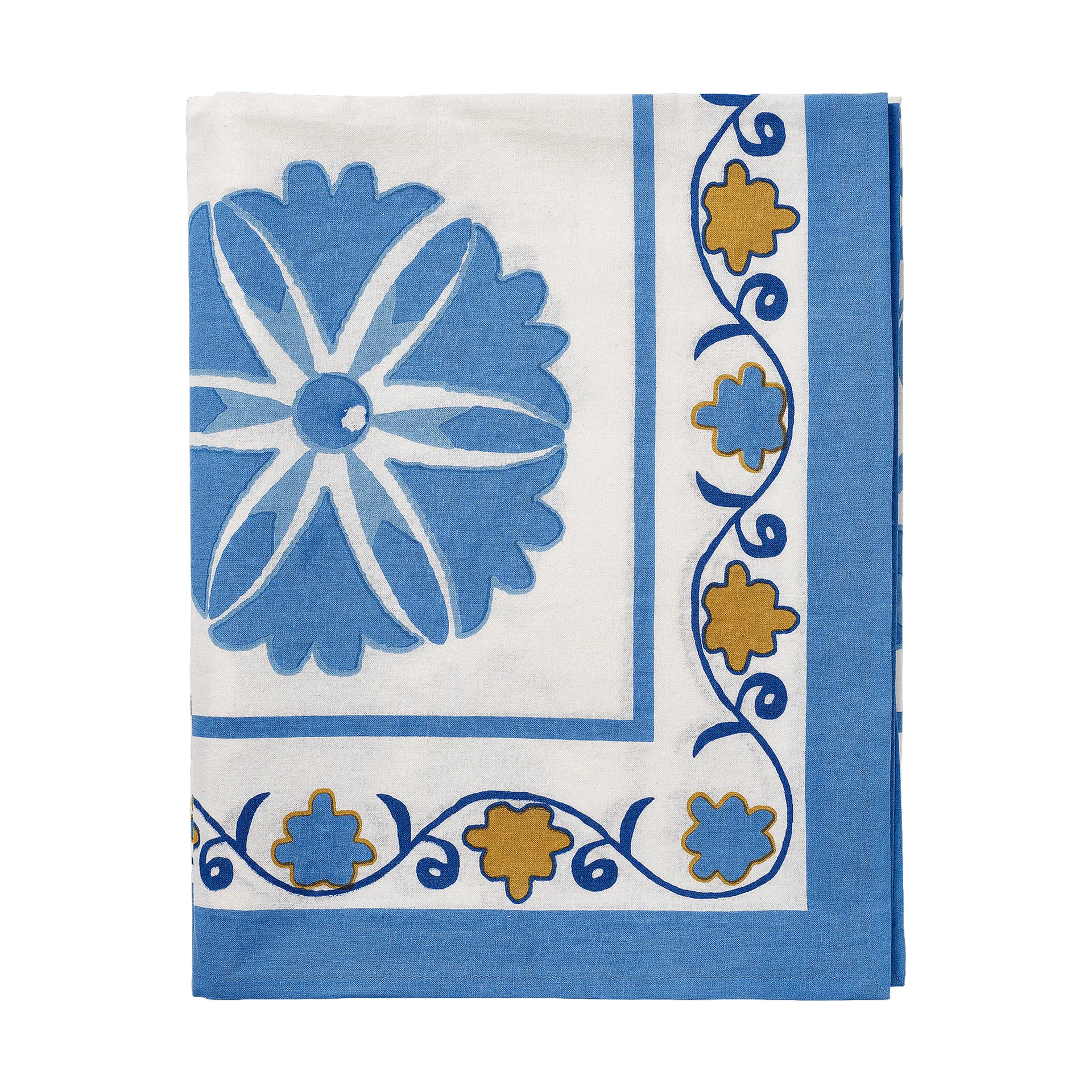Suzani tablecloth, Blue, 350x150 cm Pick a Poppy