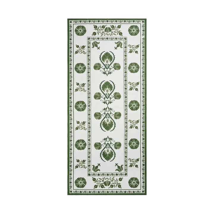 Suzani tablecloth - Green, 350x150 cm - Pick a Poppy