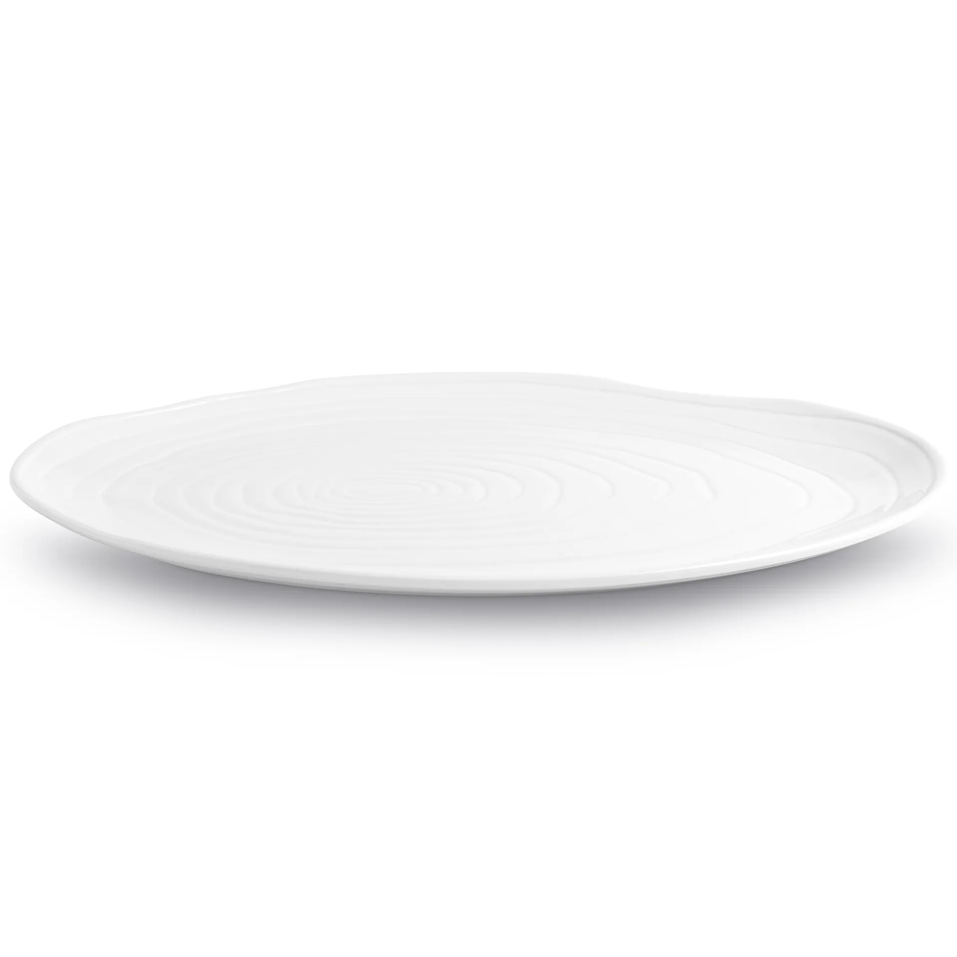 Boulogne plate oval 26x36 cm, white Pillivuyt
