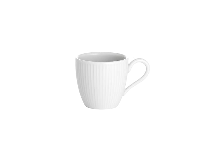 Pillivuyt Plissé espresso cup 9 cl, White Pillivuyt