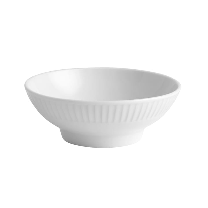 Plissé bowl on foot, White Pillivuyt