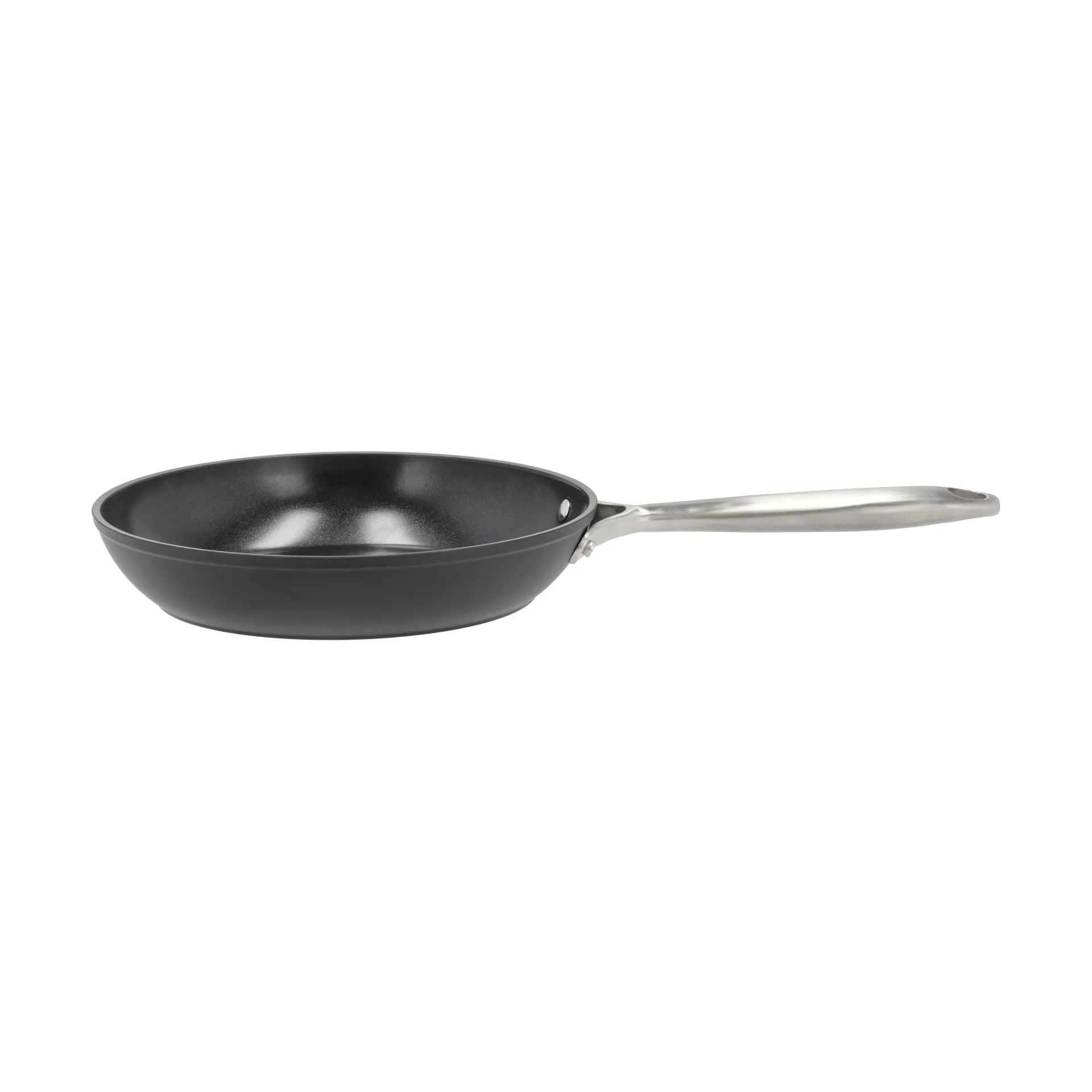 Travo frying pan ceramic non-stick 24 cm, Black-aluminum Pillivuyt