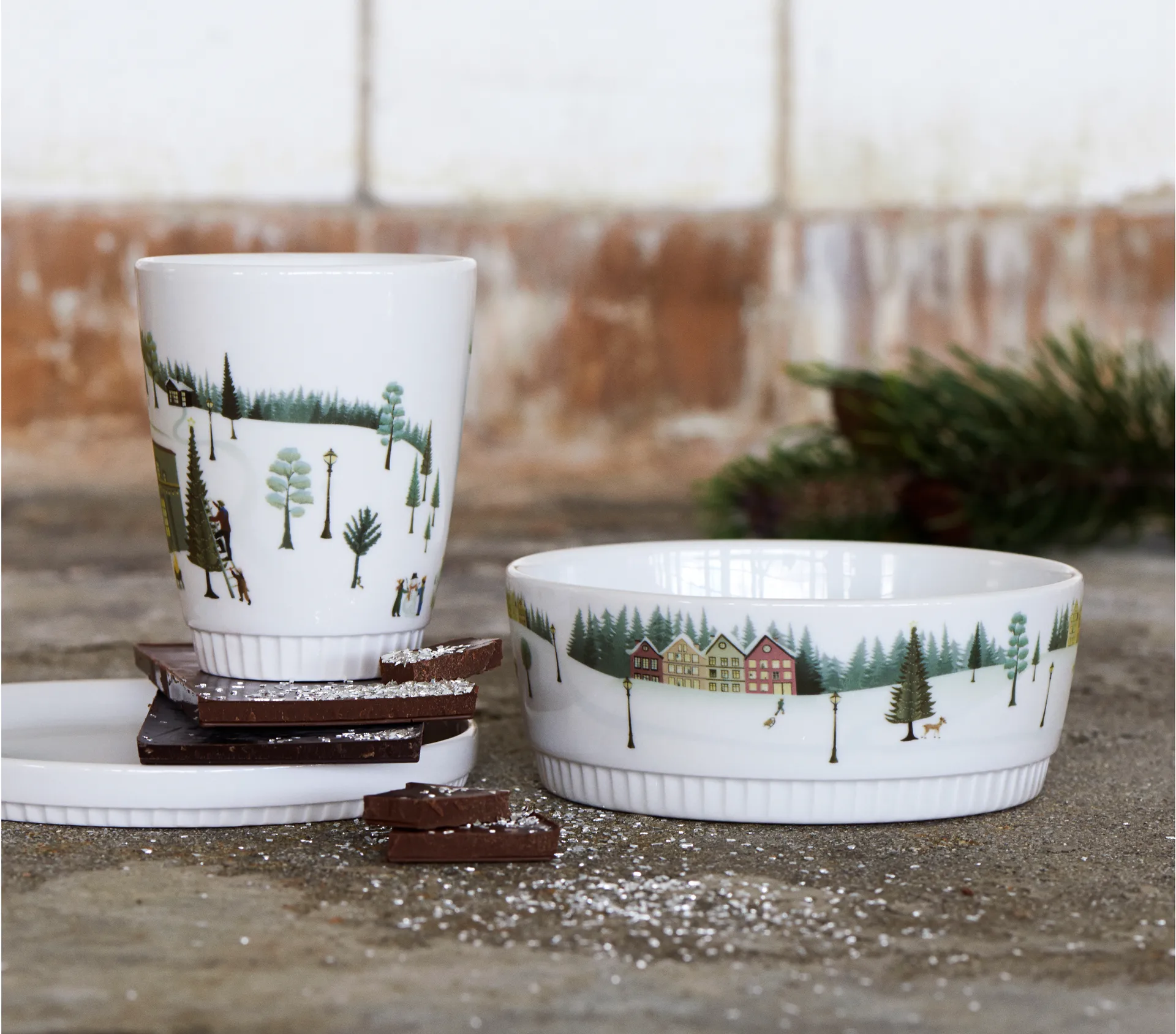 Winter Bowl 0.5 L, White Pillivuyt