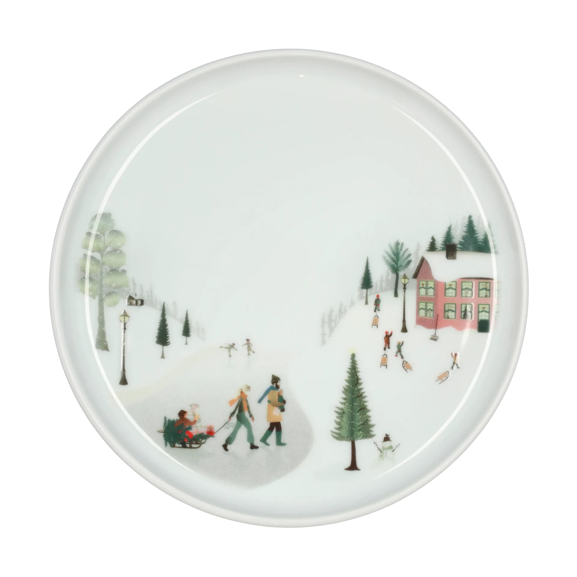 Winter plate Ø15.5 cm, White Pillivuyt