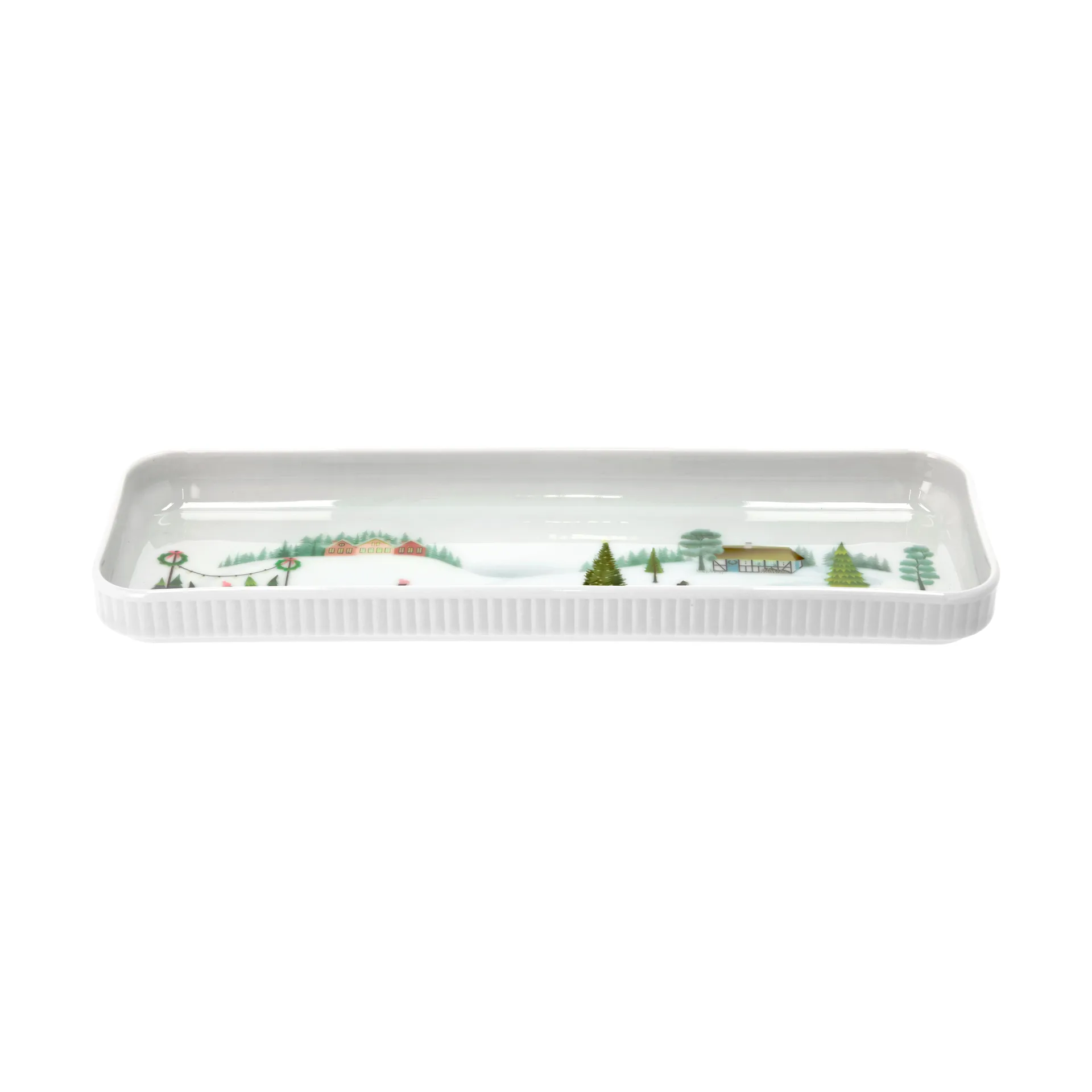 Winter tray 12x36 cm, White Pillivuyt