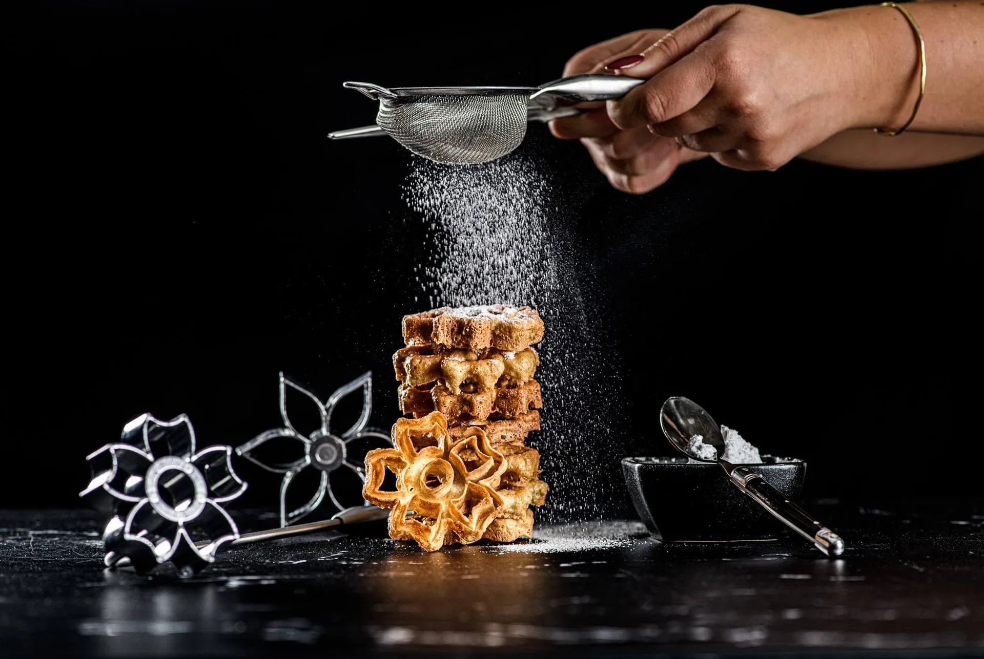 Plate-it decorating sieve, Stainless steel Plate It