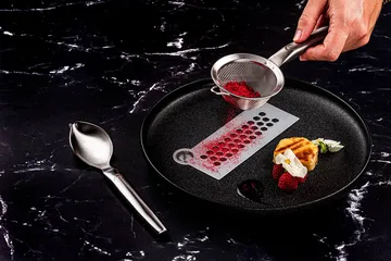 Plate-it decorating sieve - Stainless steel - Plate It