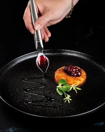 Plate-it decorating spoons - Stainless steel, 2-pack - Plate It