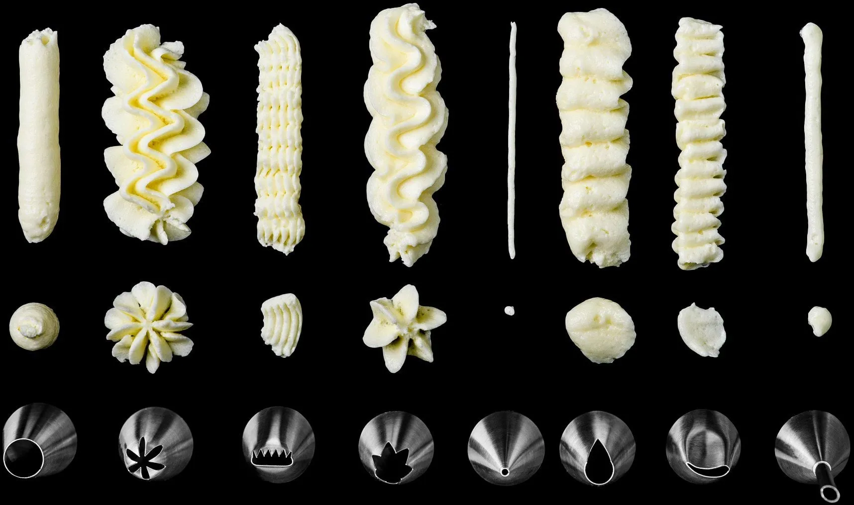 Plate-it piping bag, Stand with bobbins, 11 pieces Plate It