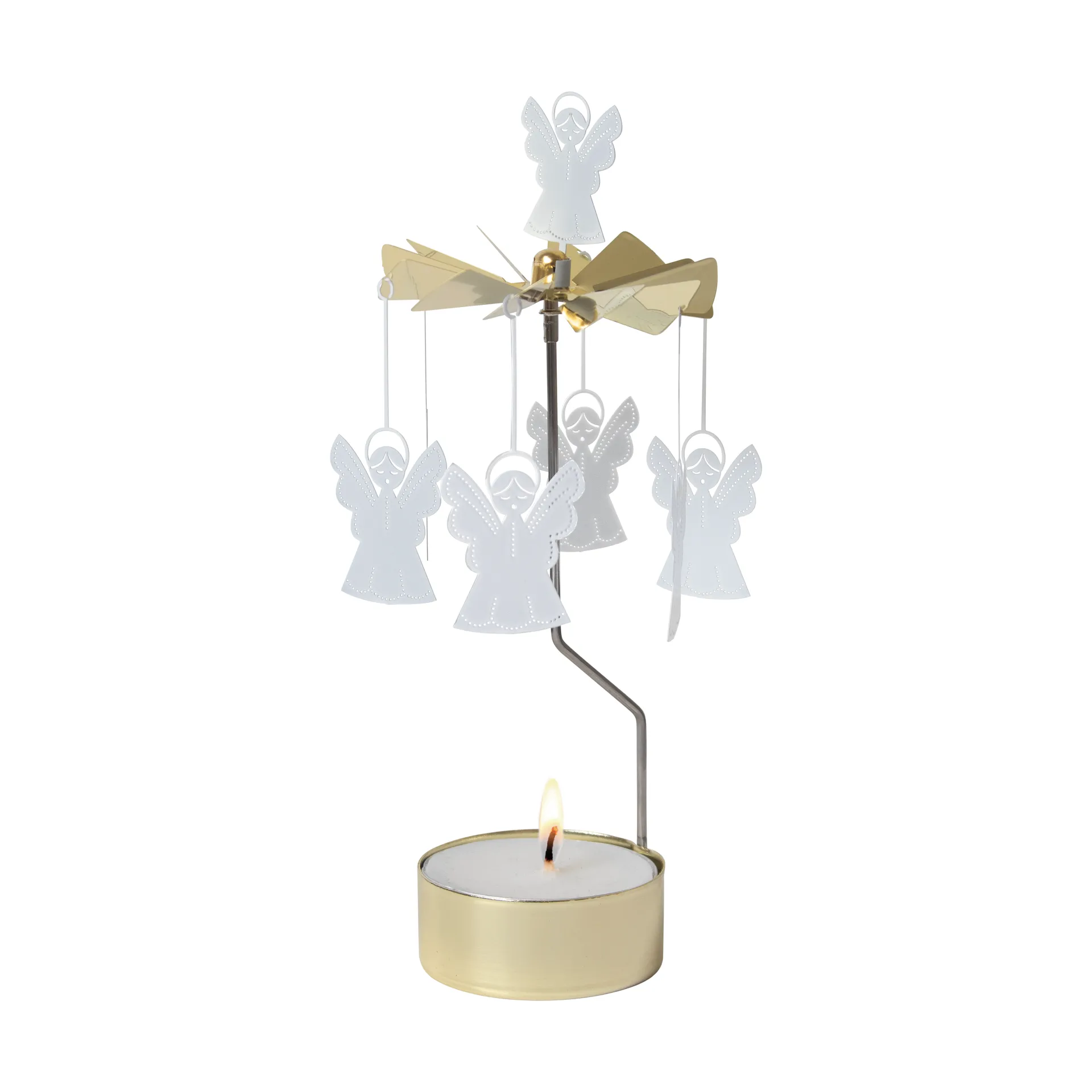 Angel chime Singing angel, Gold Pluto Design