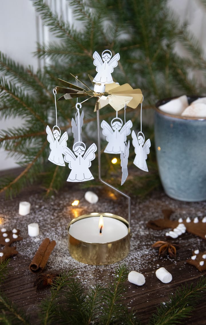 Angel chime Singing angel, Gold Pluto Design