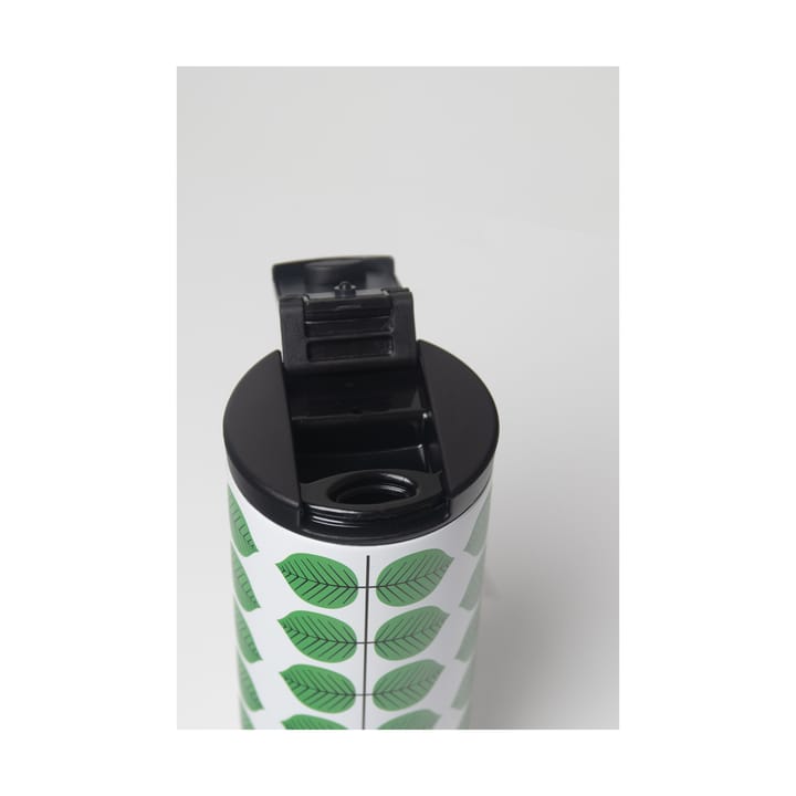 Berså thermal mug 0.35l, White-green Pluto Design