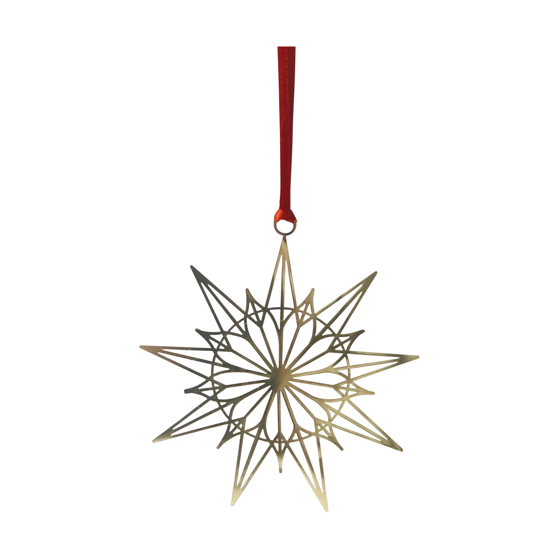 Christmas star decoration hanger, Gold Pluto Design