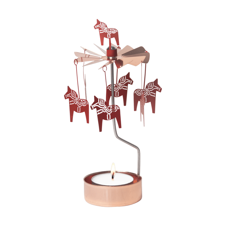 Dala horse angel chimes - Copper-red - Pluto Design