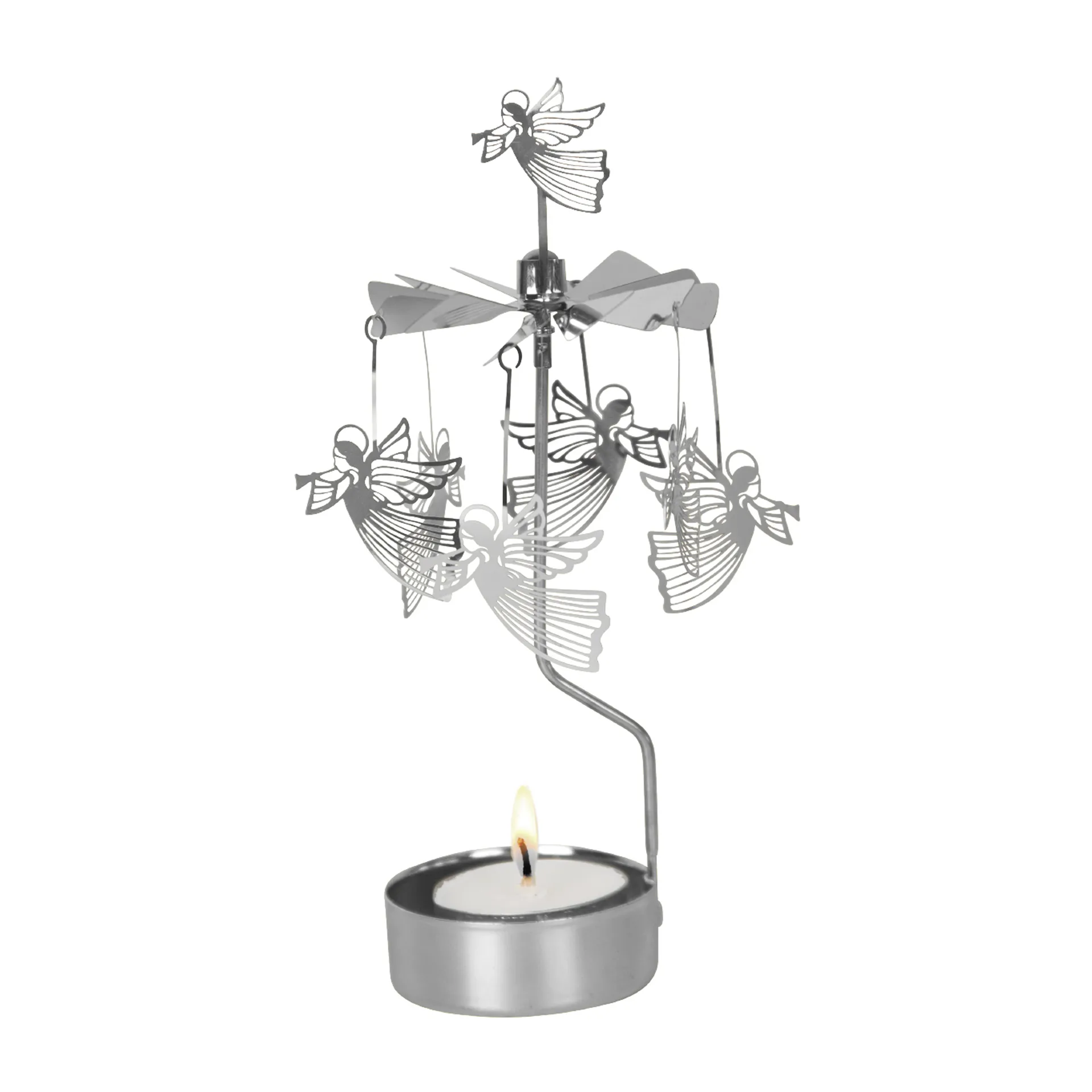 Flying angel angel chime, Silver Pluto Design