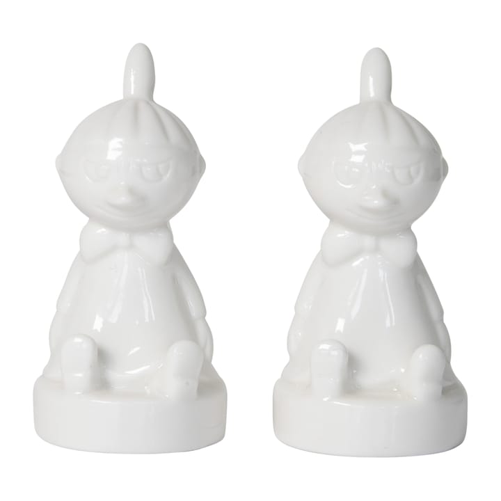 Lilla My salt and pepper shakers ceramic - White - Pluto Design