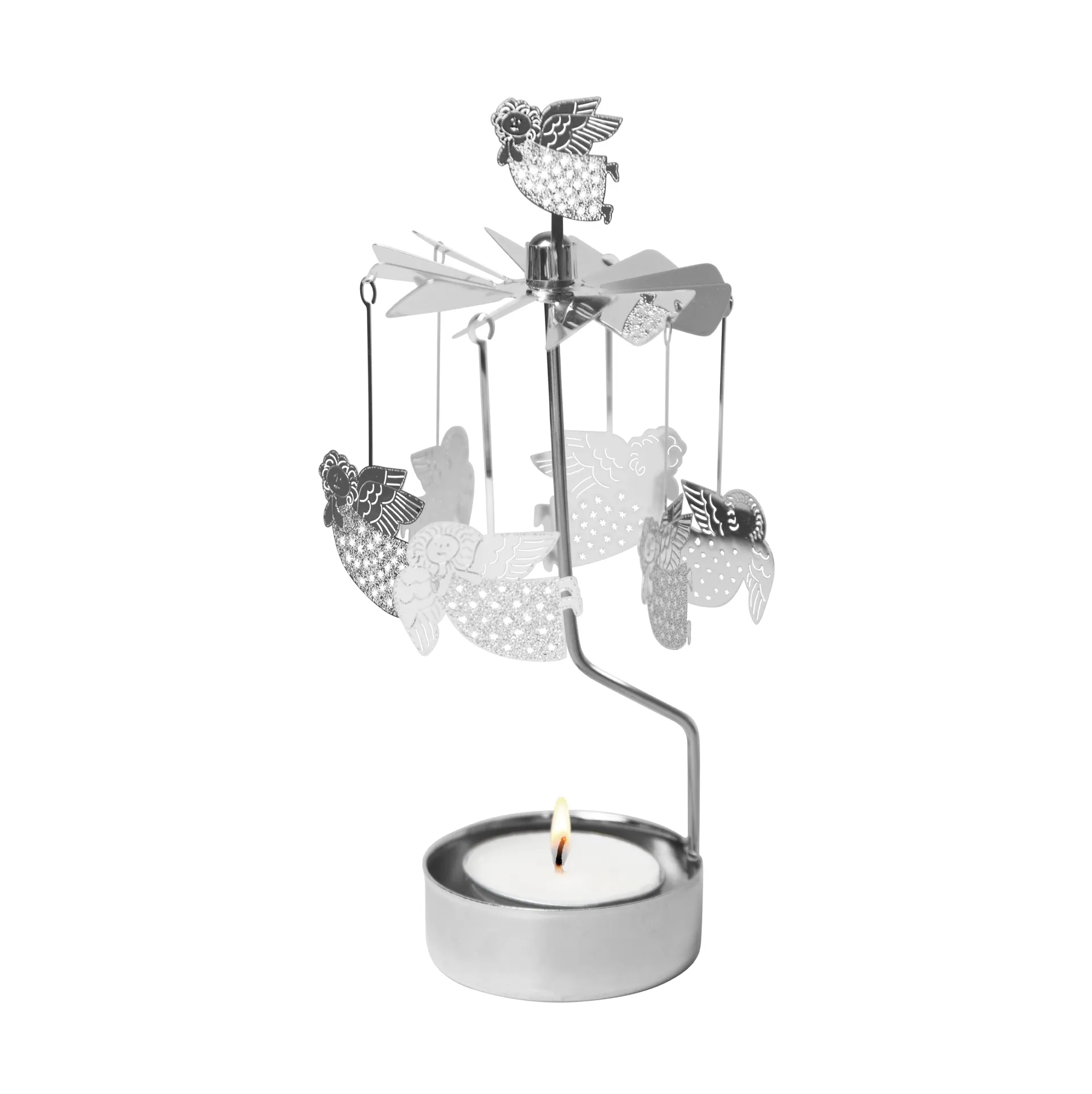 Lisa Larson angels angel chime, Silver Pluto Design