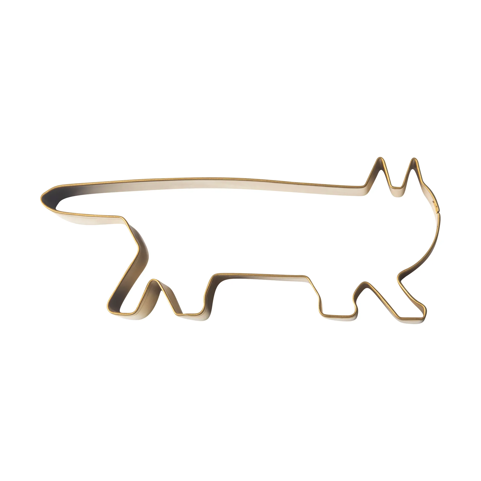 Lisa Larson Mikey cookie cutter, Gold Pluto Design