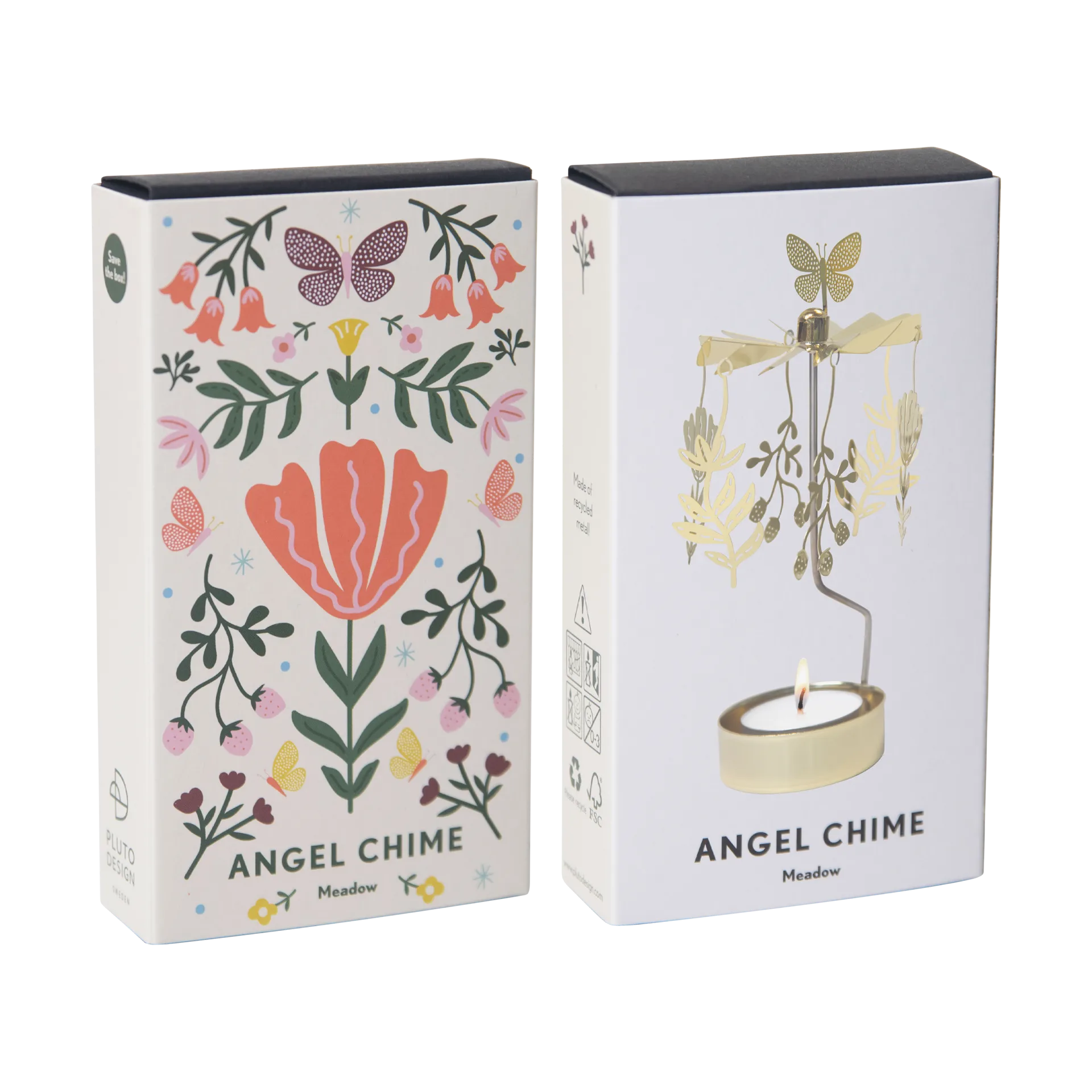 Meadow angel chime, Gold Pluto Design