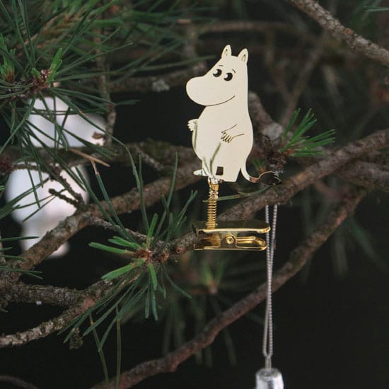 Moomin clip gold, Moomin Pluto Design