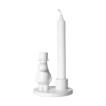 Moomin pappa candle sticks ceramic - White - Pluto Design