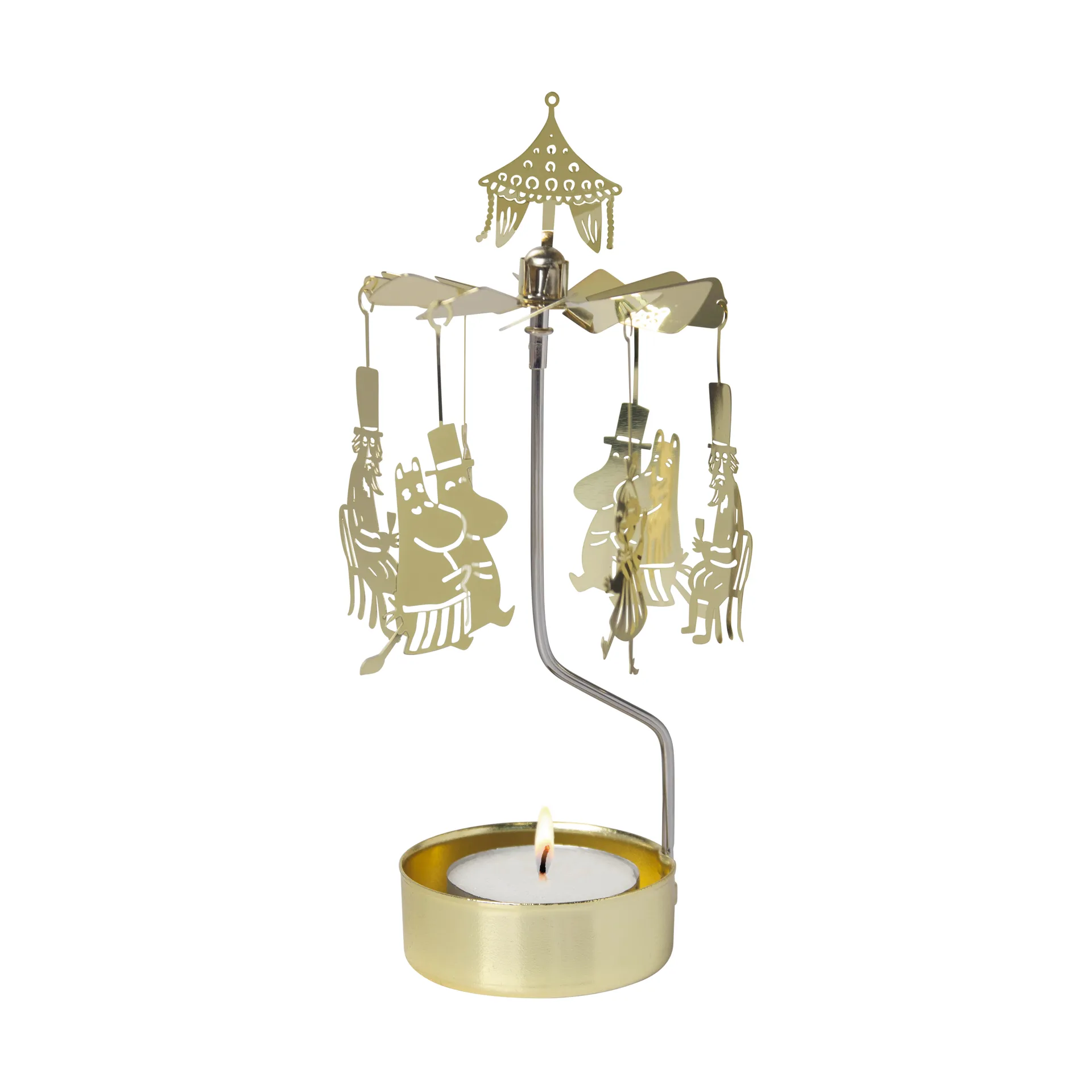 Moomin party angel chime, Gold-metal Pluto Design