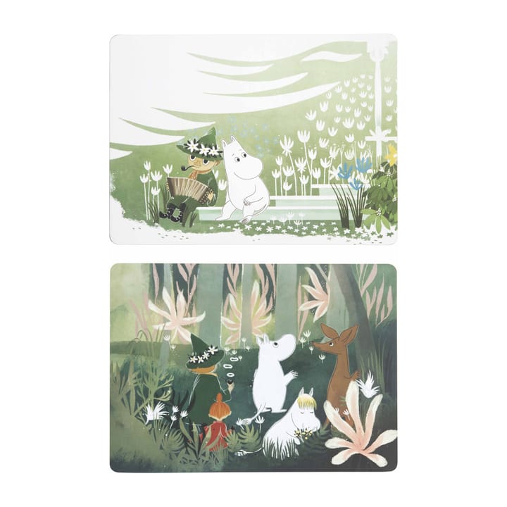 Moomin placemat 2-pack, Multi Pluto Design