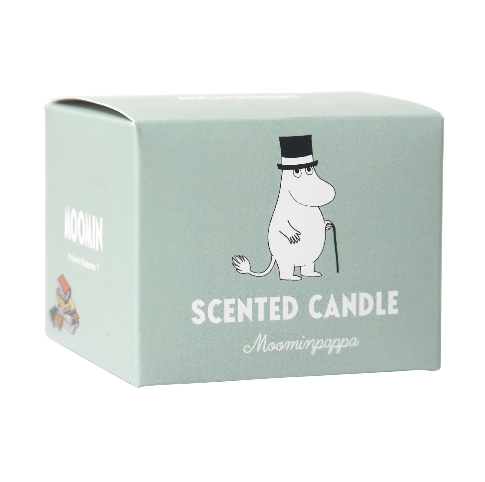 Moomin scented candle small 20 h, Moominpappa Pluto Design