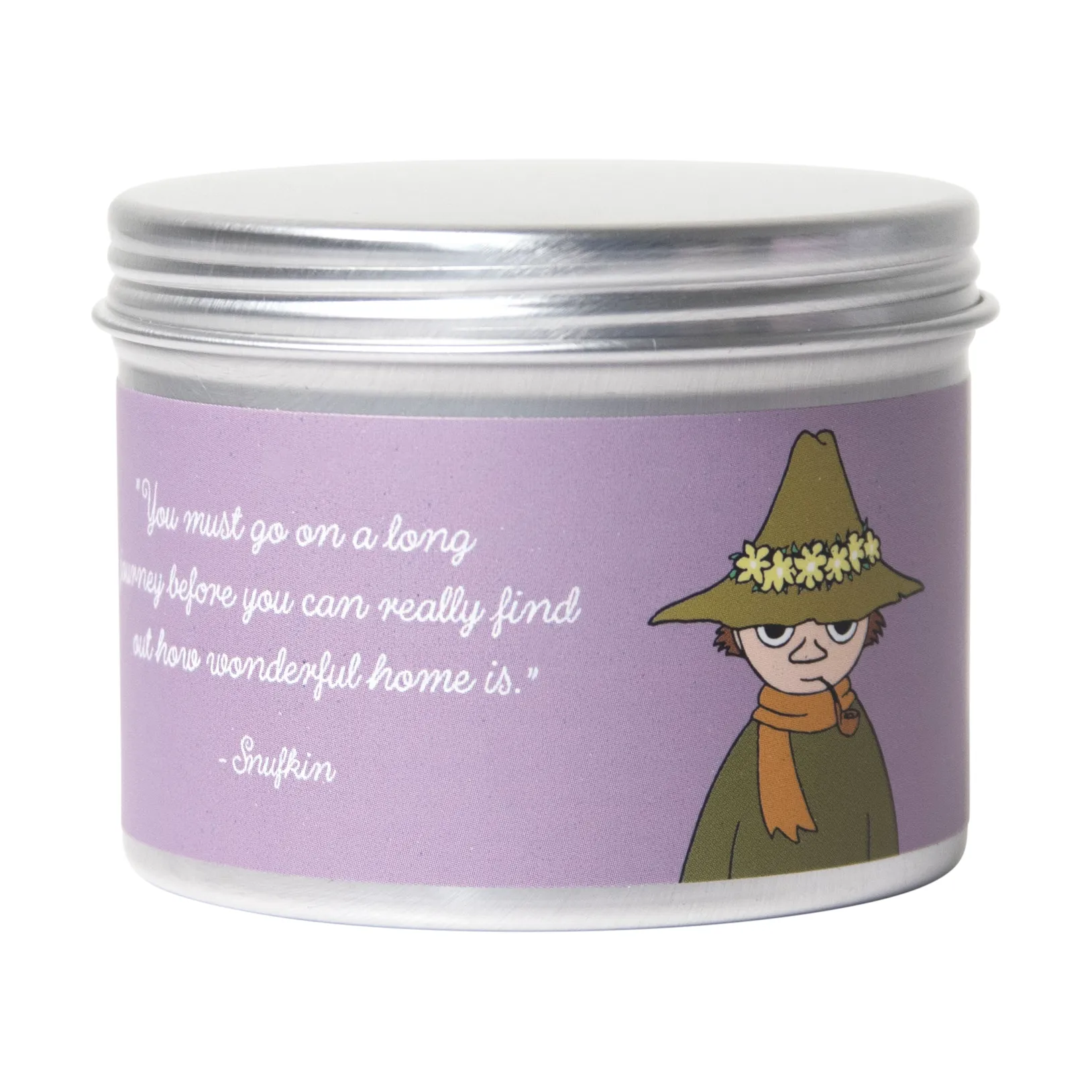 Moomin scented candle small 20 h, Snufkin Pluto Design