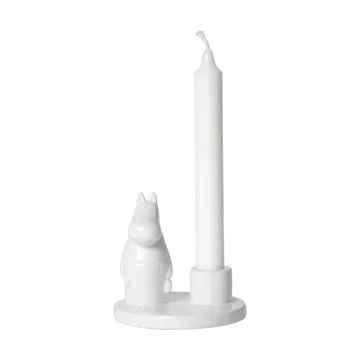 Moominmamma candle sticks ceramic - White - Pluto Design