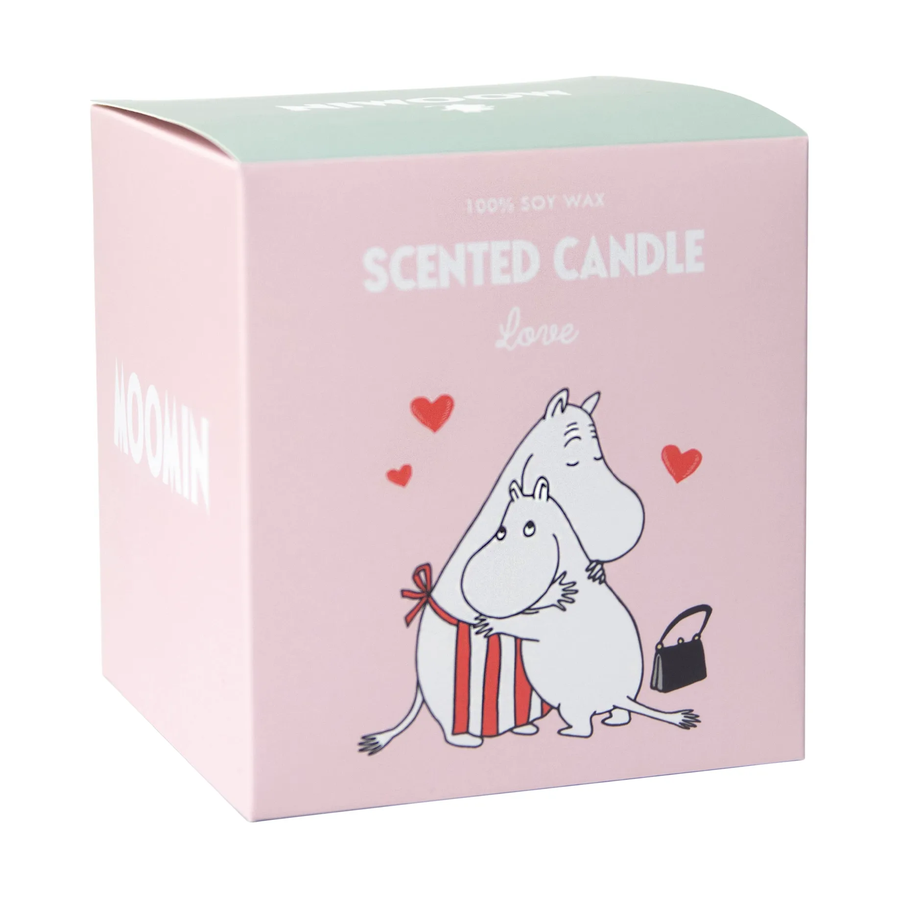 Mumin scented candle 40 h, Moomin Love Pluto Design
