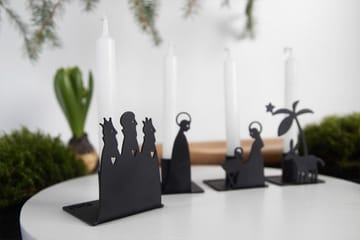 Nativity Scene candleholder metal - large - Pluto Design