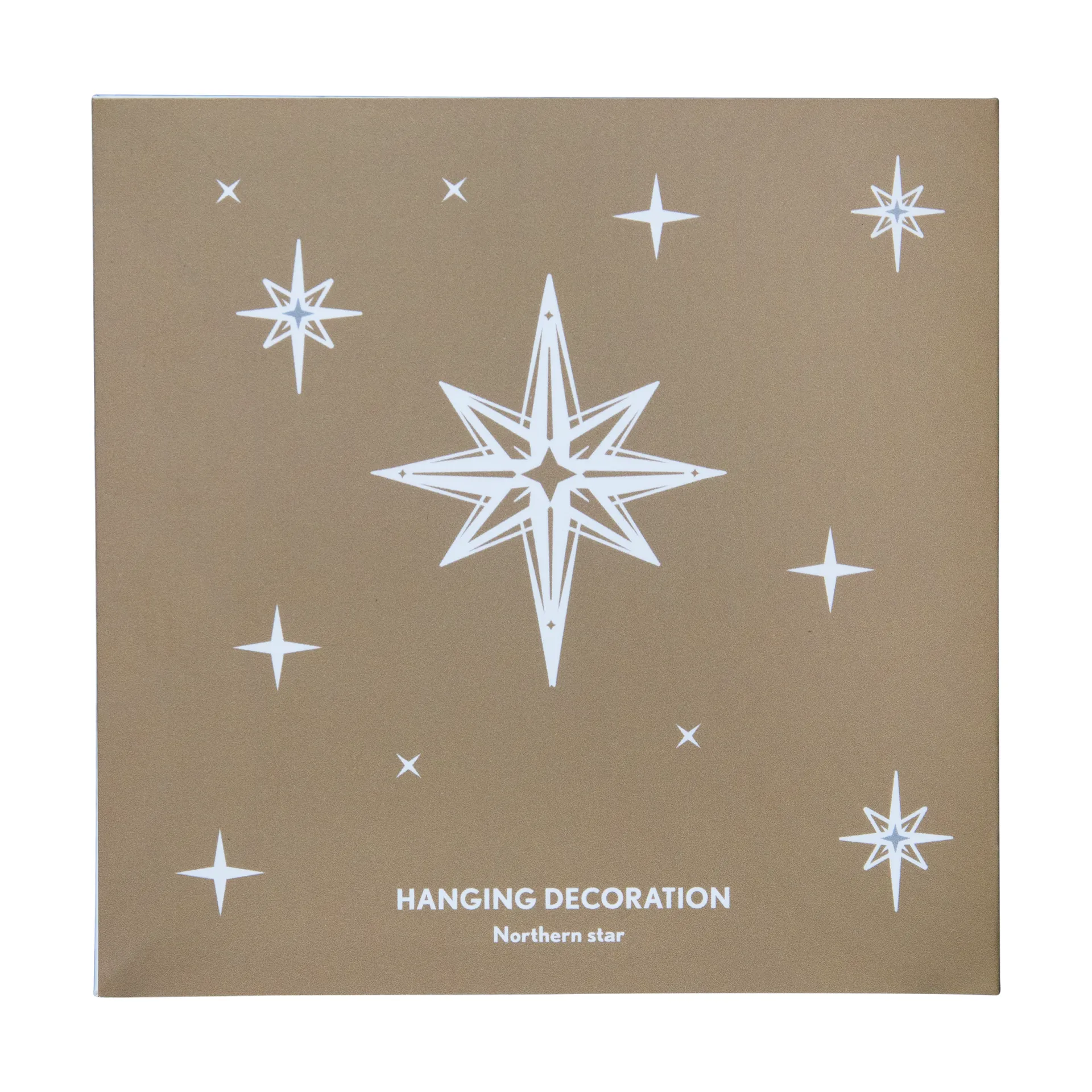 Northern Star L Christmas ornament, Gold Pluto Design