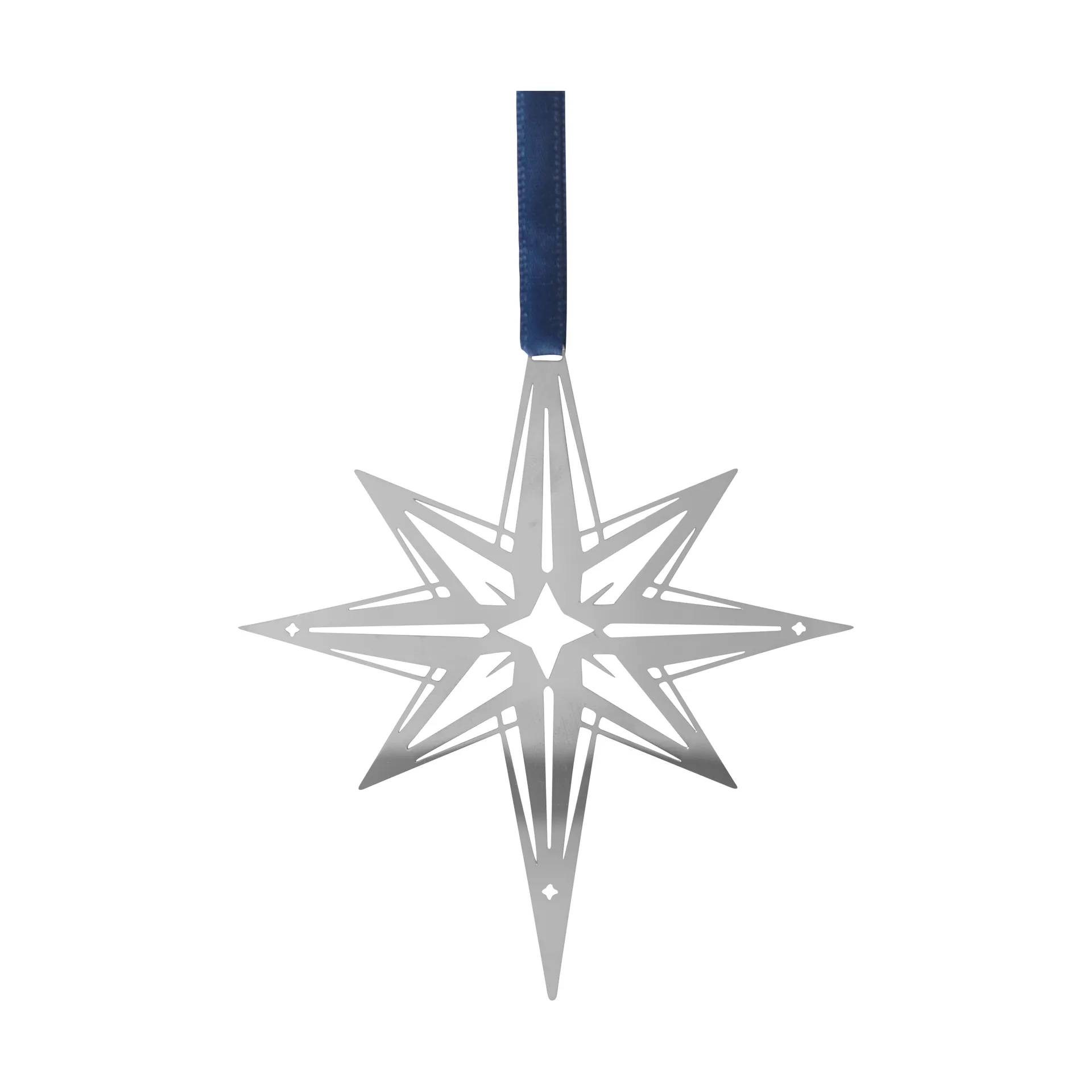 Northern Star L Christmas ornament, Silver Pluto Design
