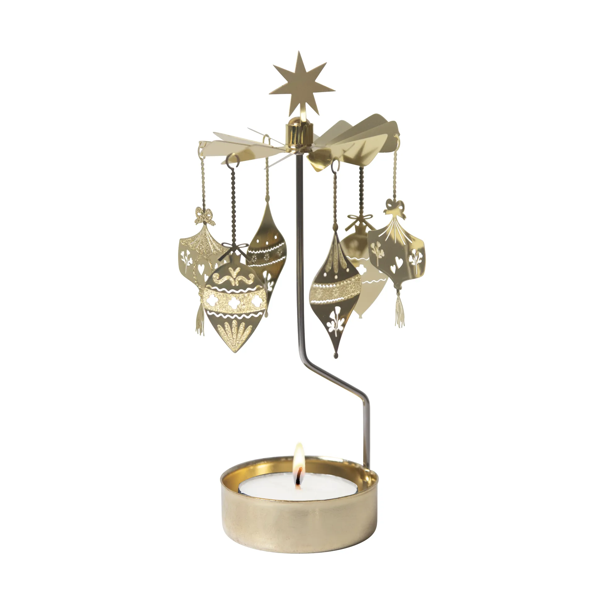 Ornaments angel chime, Gold Pluto Design