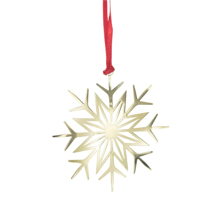 Pluto Christmas decoration in metal - Star Gold coloured - Pluto Design