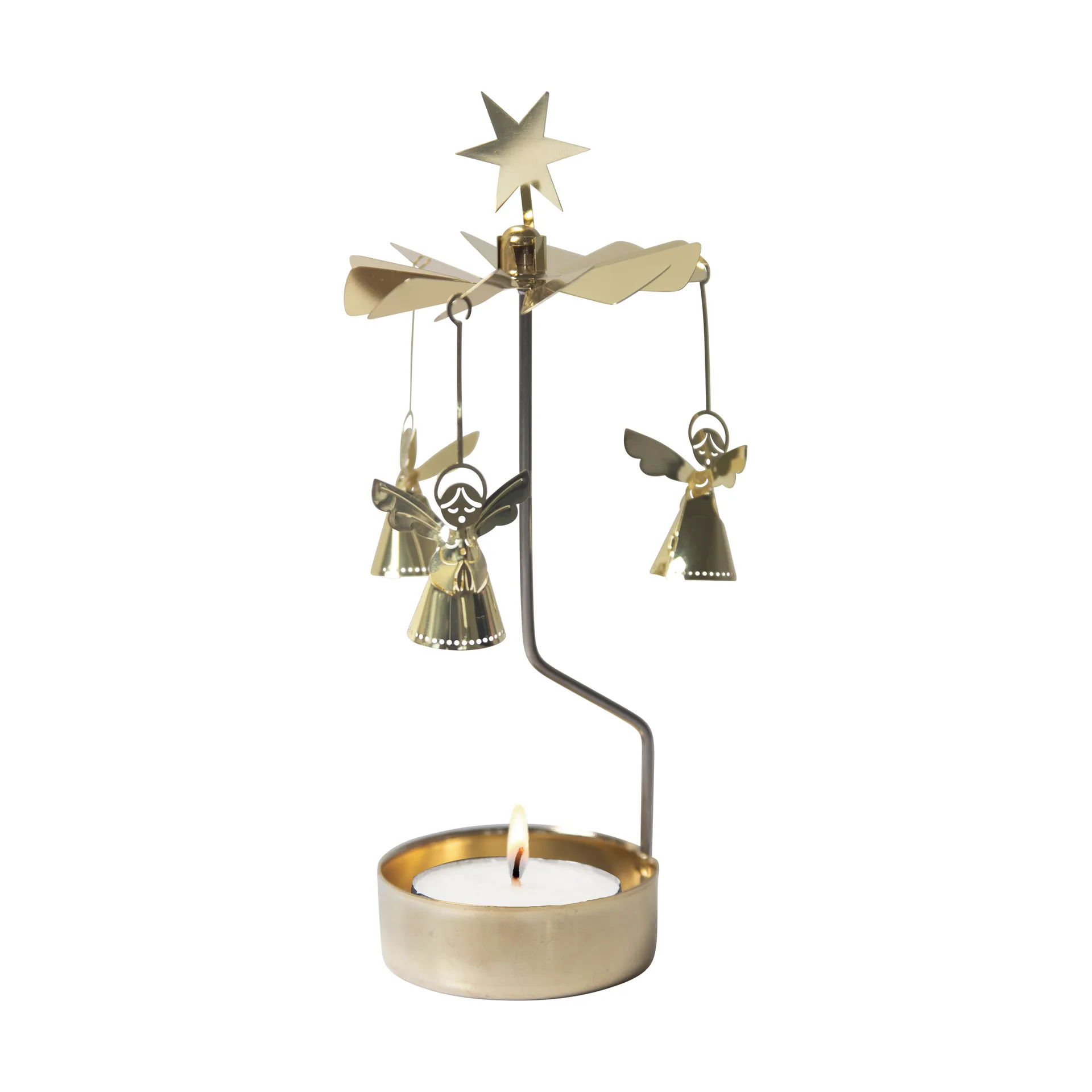 Singing angel 3D angel chime, Gold Pluto Design
