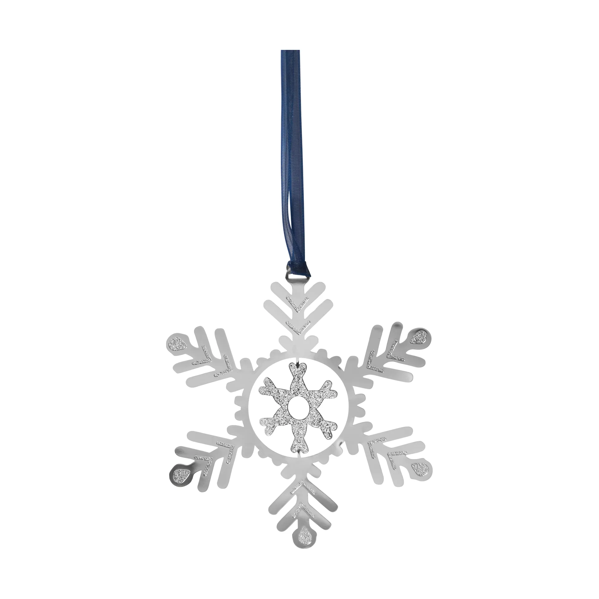 Snow fall Christmas decoration, Silver Pluto Design