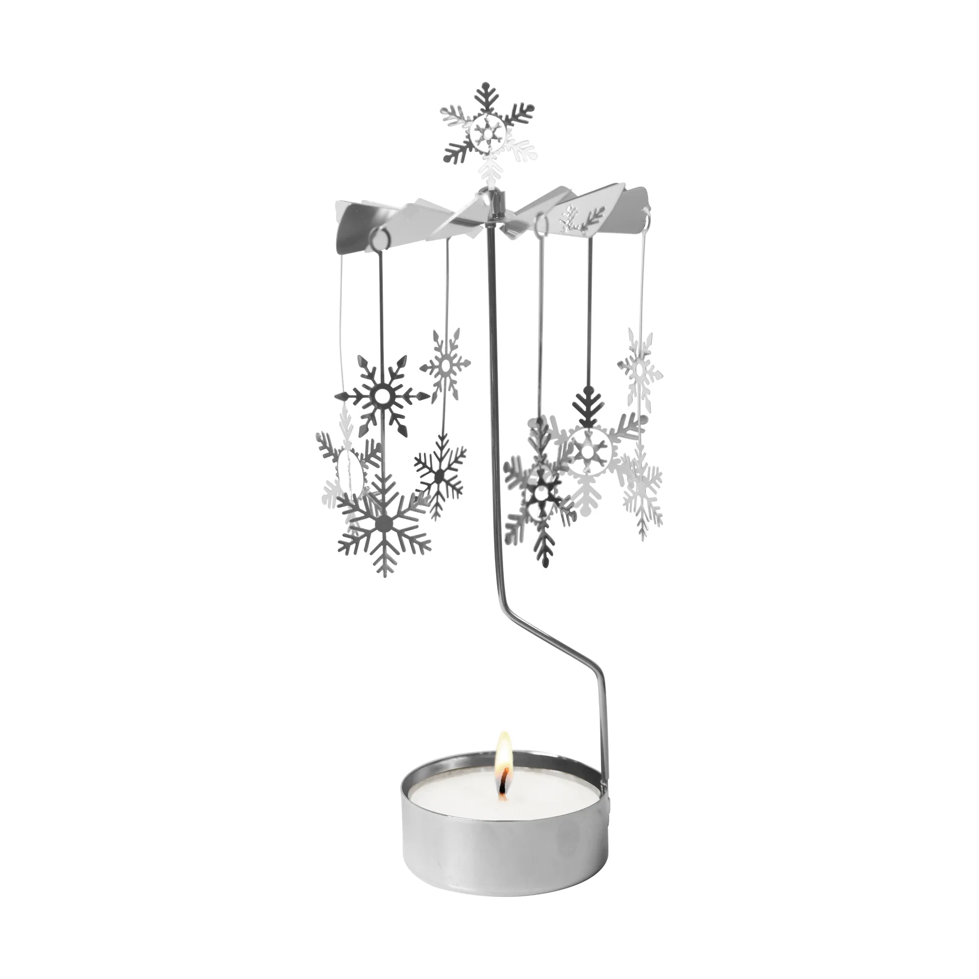 Snowfall angel chimes XL, Silver Pluto Design