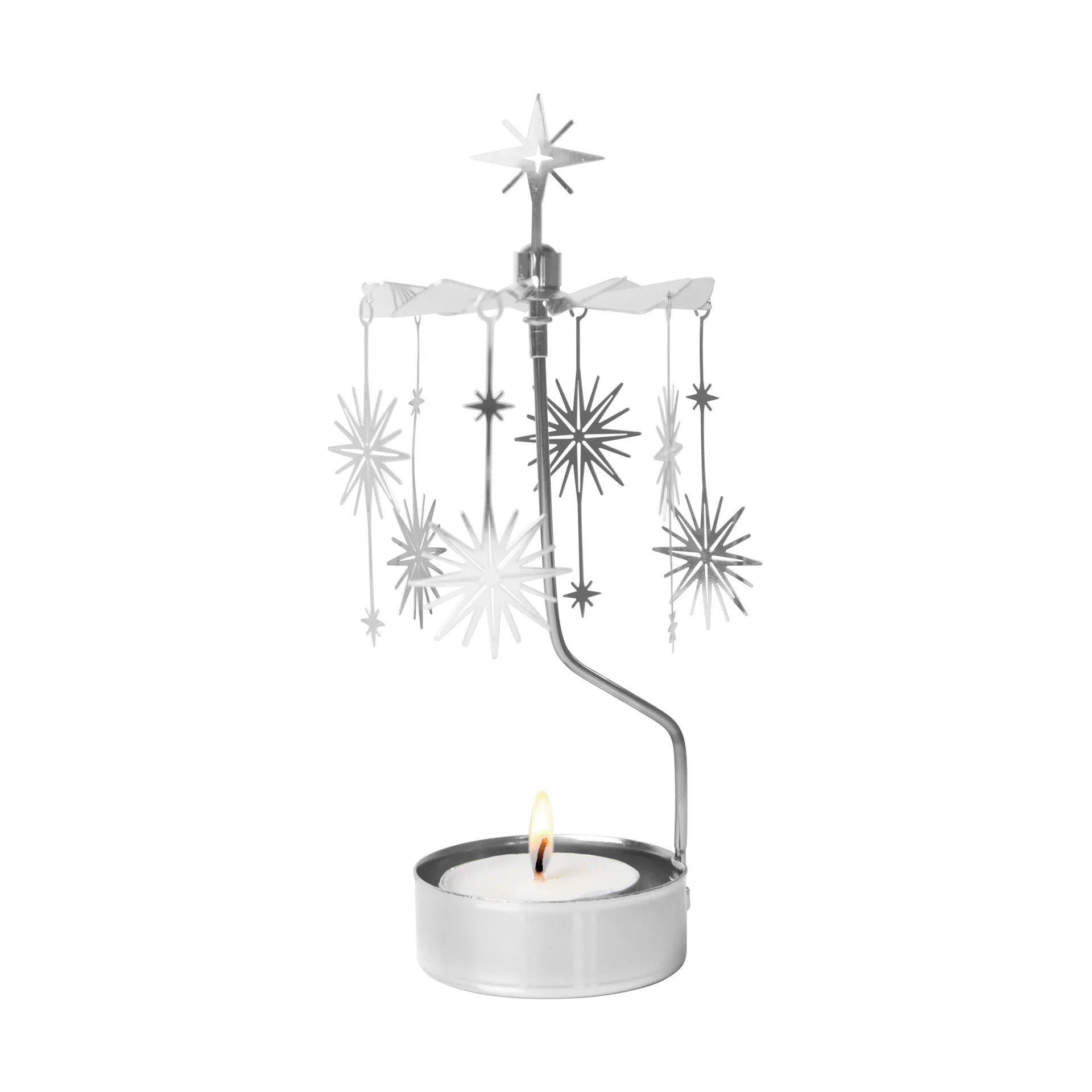Supernova angel chime, Silver-metal Pluto Design
