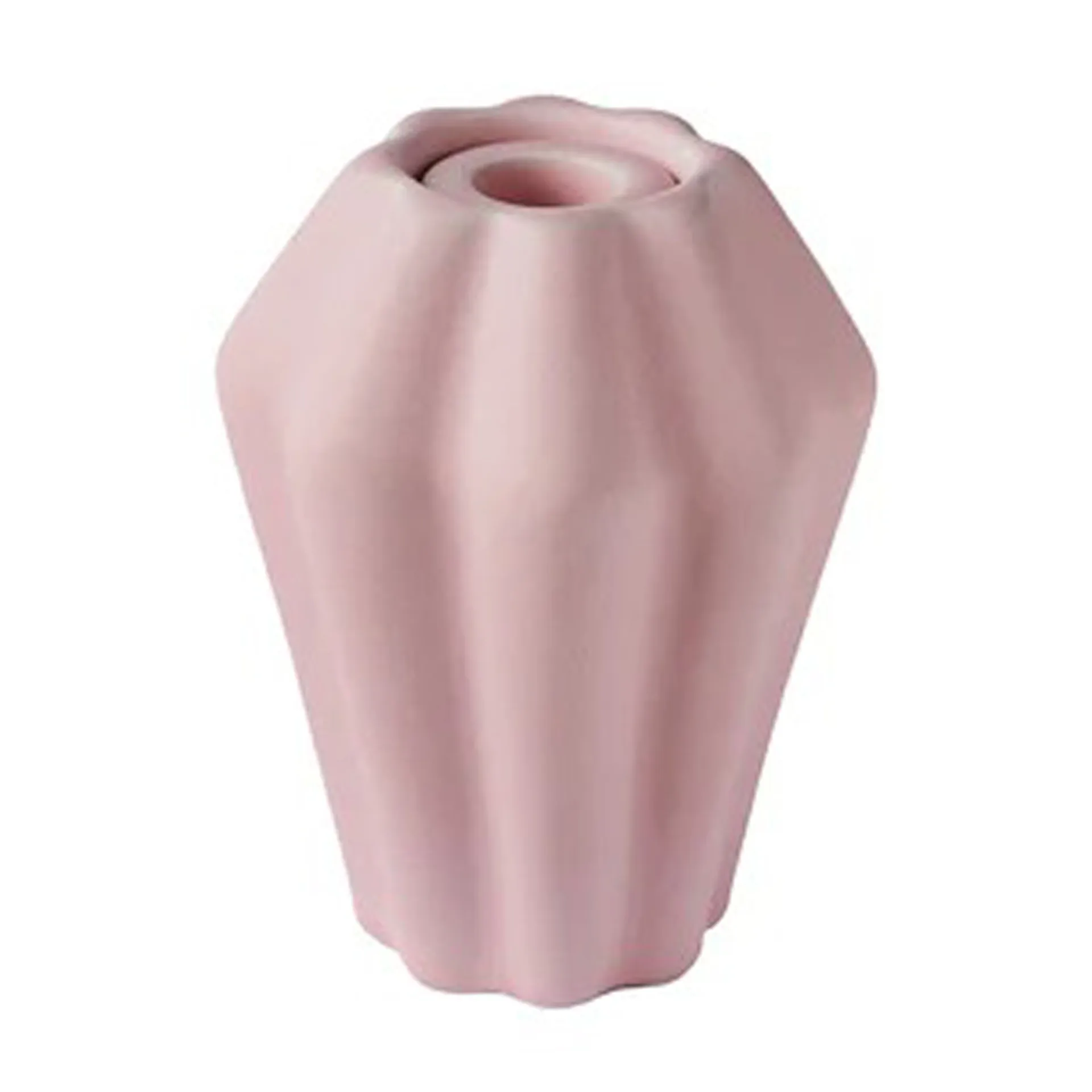 Birgit vase/lantern 14 cm, Lily pink PotteryJo
