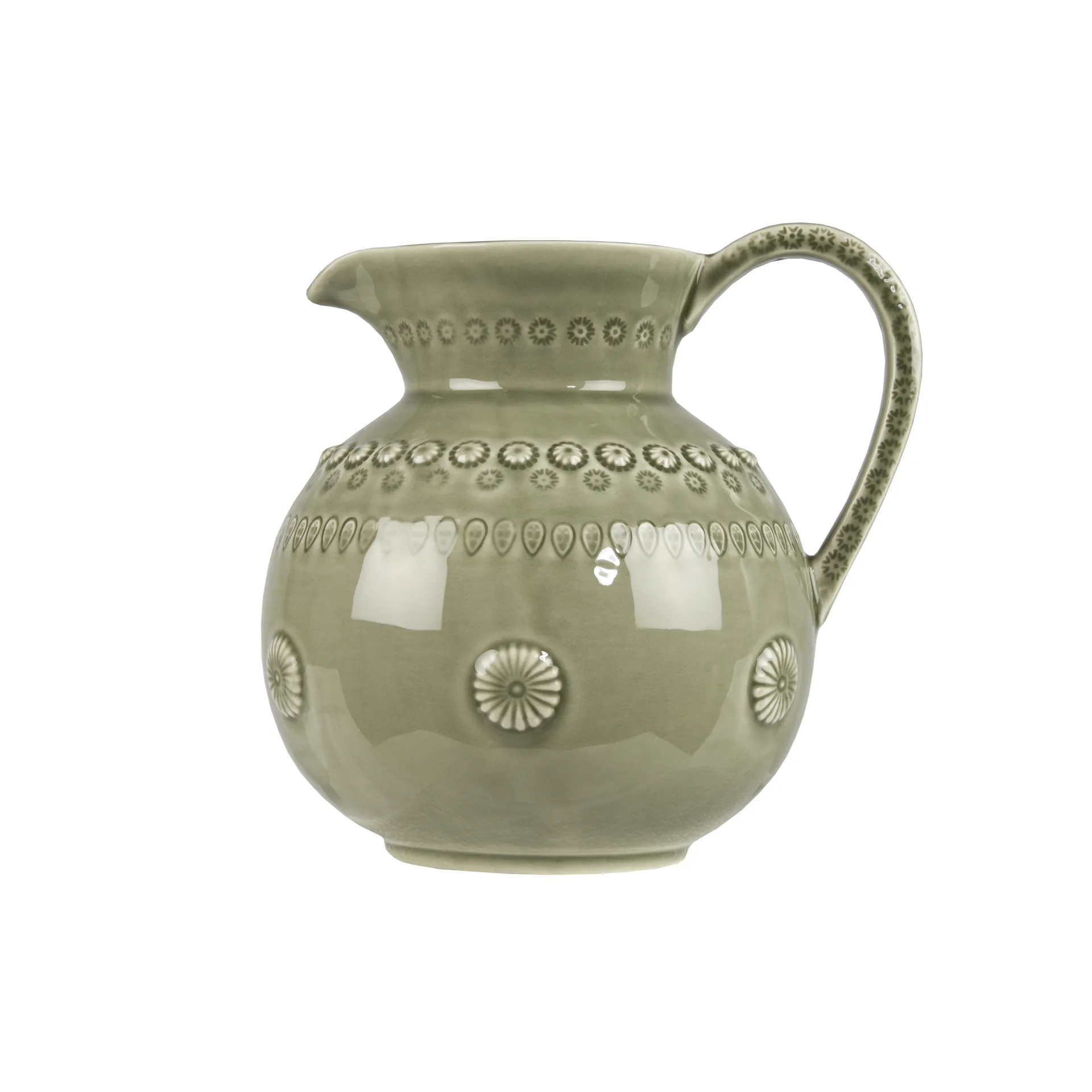 Daisy pot 1.8 L, faded army PotteryJo