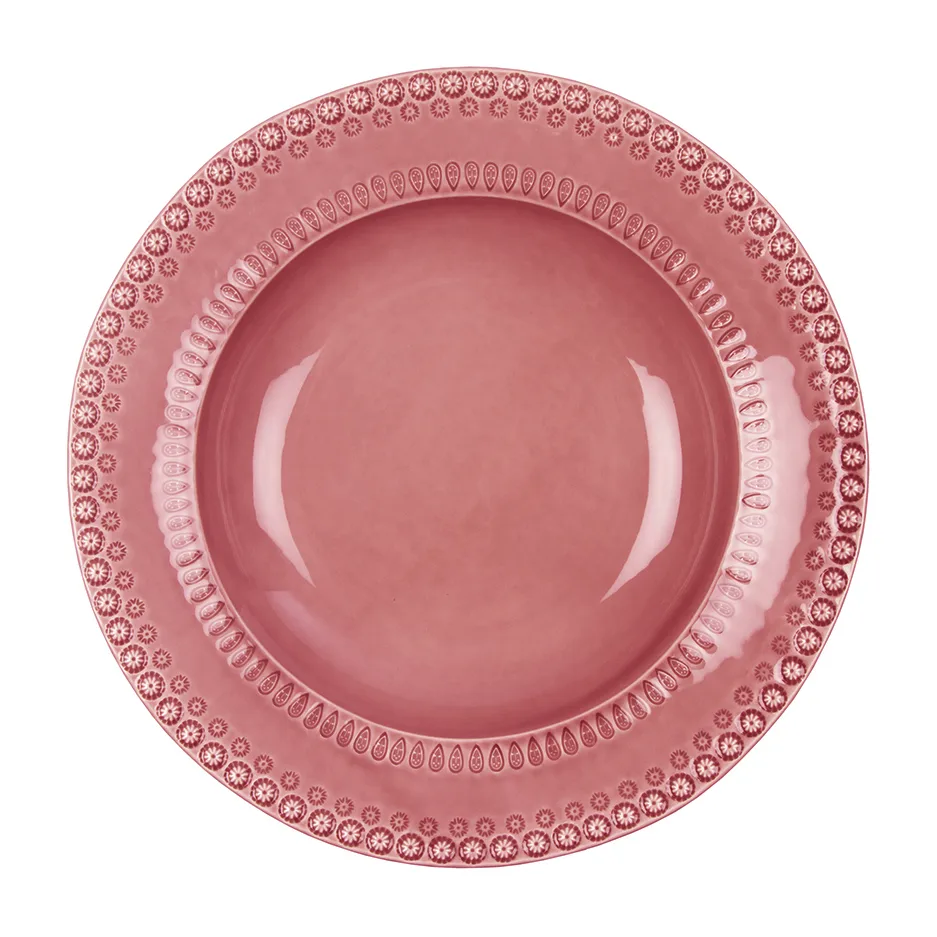 Daisy serving bowl Ø 35 cm, rose (pink) PotteryJo