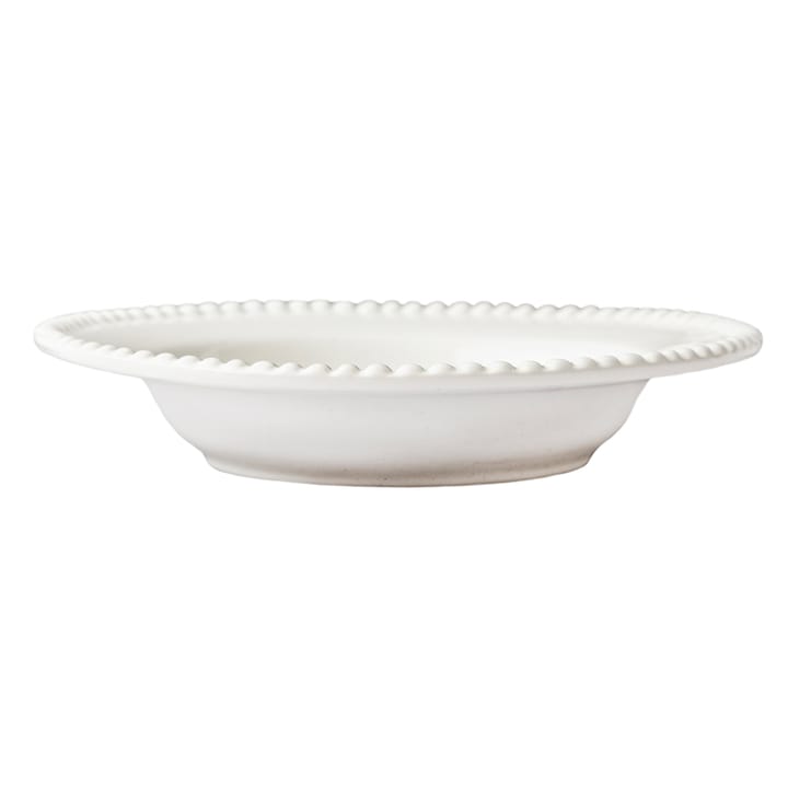 Daria deep plate Ø26 cm 2-pack, Cotton white shiny PotteryJo