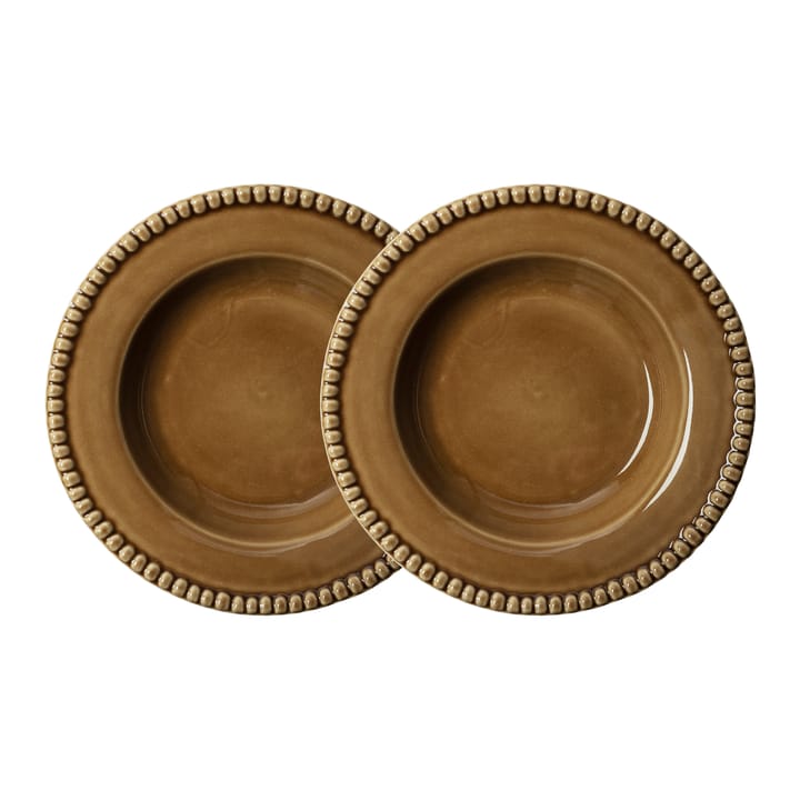 Daria deep plate Ø26 cm 2-pack - Umbra - PotteryJo