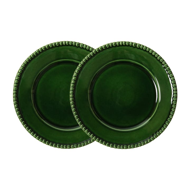 Daria dinner plate Ø28 cm 2-pack - Moss - PotteryJo