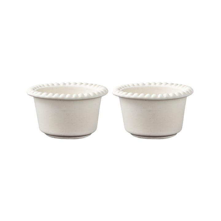 Daria small bowl Ø12 cm 2-pack, cotton white PotteryJo