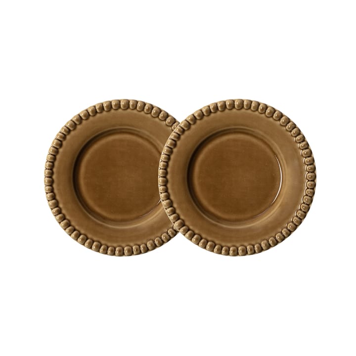 Daria small plate Ø18 cm 2-pack, Umbra PotteryJo