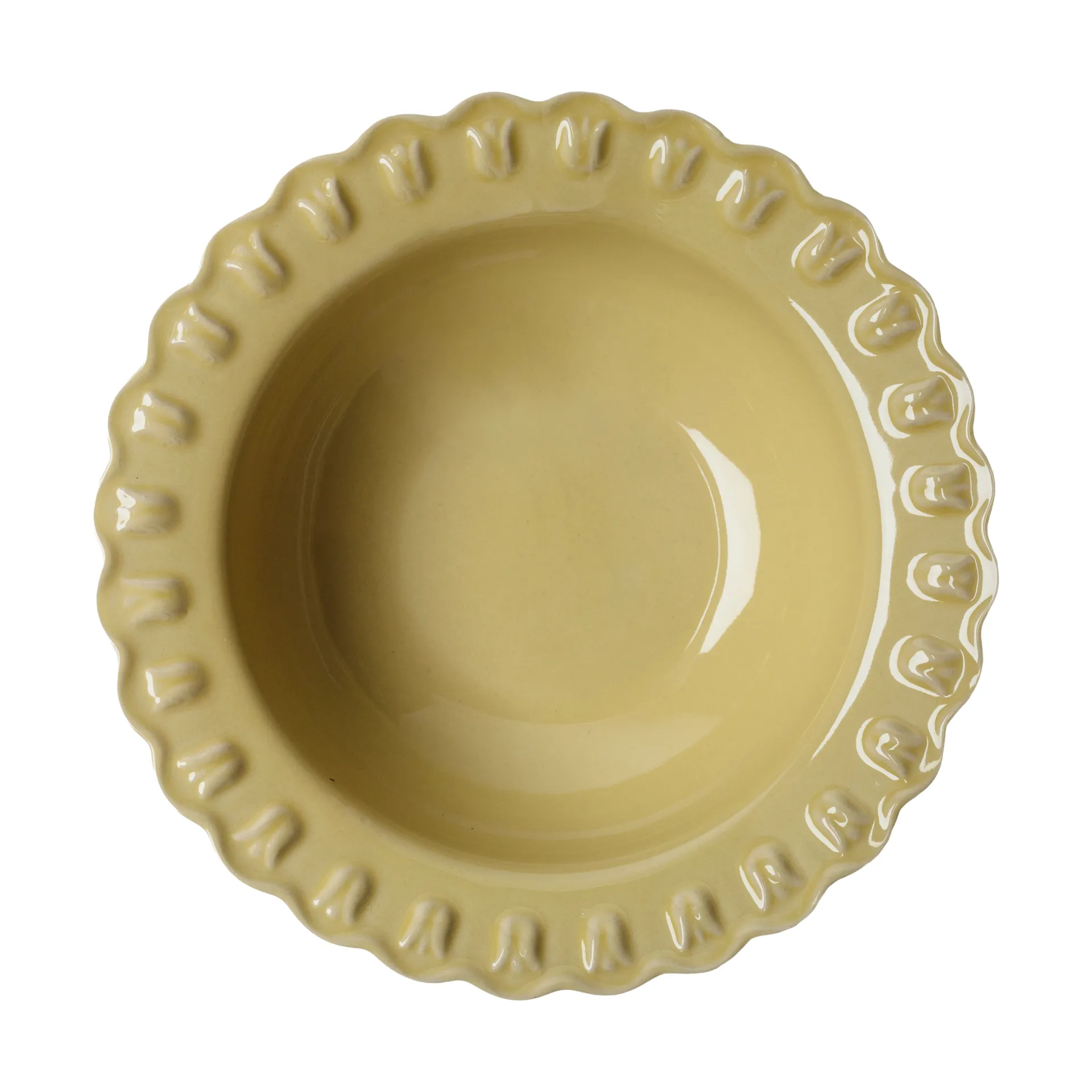 Tulipa deep plate Ø23 cm 2-pack, Pale Moon PotteryJo