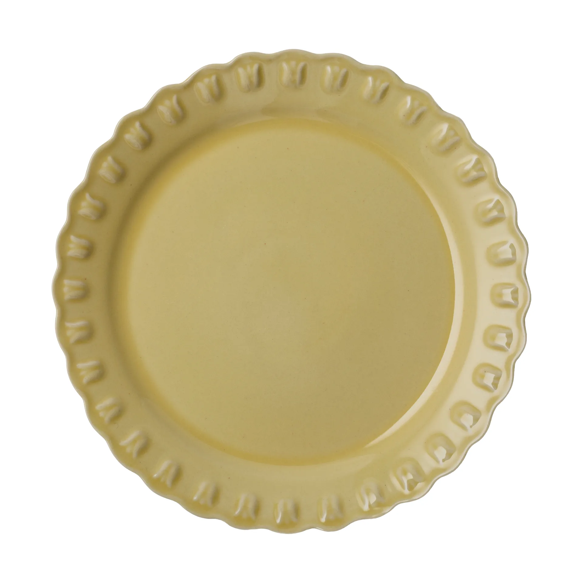 Tulipa plate Ø26 cm 2-pack, Pale Moon PotteryJo